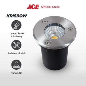 Ace - Krisbow Stampa Lampu Lantai Tanam 3 Watt 6500k