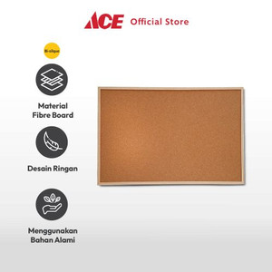 Ace - Bi-Silque Cork Board Papan Buletin 90x60 Cm