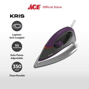 Ace - Kris Setrika Trylon Plate 350 Watt - Ungu