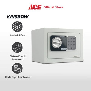 Ace - Krisbow Brankas Besi 17nef 1/3 Mm - Putih