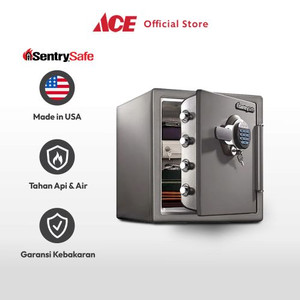 Ace - Sentry Safe Brankas Tahan Api Dengan Kunci Ganda Stw123gdc