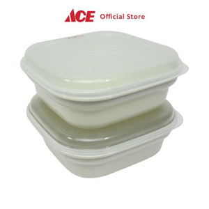 ACE - Kris Set 2 Pcs Kotak Makan Micro Square Box