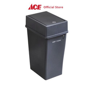 Ace - Dkw 20 Ltr Tempat Sampah Plastik - Abu-Abu