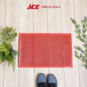 Ace - Krisbow 40x60 Cm Keset Pintu Pvc - Merah