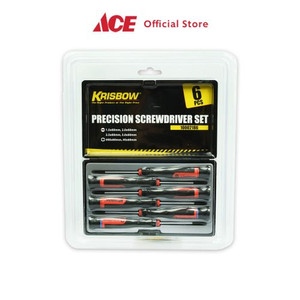 Ace - Krisbow Set 6 Pcs Obeng Presisi - Merah