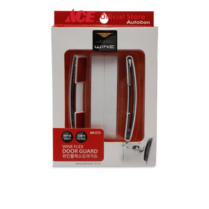 Ace - Wine Flex Pelindung Pintu Mobil 2 Pcs - Putih