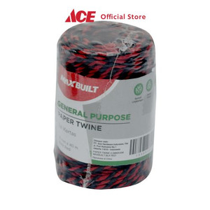 Ace - Maxb Tali Kertas Serbaguna 2.5 Mm X40 Mtr - Hitam/Merah