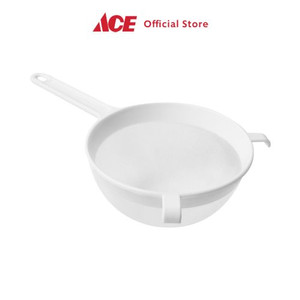 ACE - Krischef 18 Cm Saringan Teh Plastik - Putih