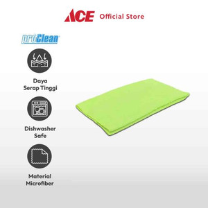 Ace - Proclean Kain Lap Microfiber Terry A 40x60 Cm - Hijau