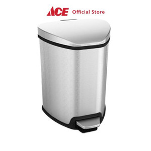 Ace - Eko 5 Ltr Tempat Sampah Stainless Grace - Silver