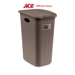 Ace - Stefanplast Keranjang Laundry Elegance 36 Ltr - Abu Abu