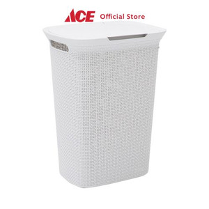 Ace - Ezy Storage 57 Ltr Keranjang Laundry Dengan Tutup - Abu-Abu