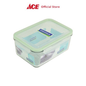 Ace - Glasslock 1.9 Ltr Wadah Makanan - Hijau