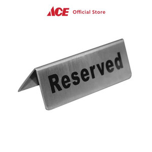 Ace - Papan Petunjuk Meja Reserved