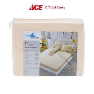 Ace Sleeplite 160X200 cm Set 5 Pcs Seprai Queen Microtex Buttercream