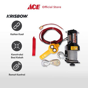 Ace - Krisbow Alat Derek Elektrik Winch Double Line 1.5 Ton