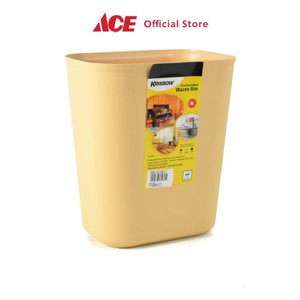 Ace - Krisbow 8 Ltr Tempat Sampah Plastik Tahan Api - Krem