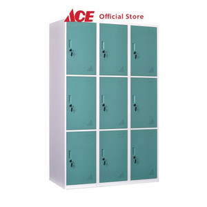 Ace - Masterspace Loker 9 Pintu - Hijau Tosca