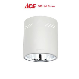 Ace - Krisbow Housing Lampu Surface E27 6 Inci - Putih