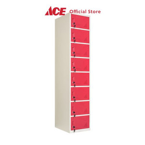 Ace - Masterspace Loker 8 Pintu - Merah