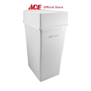 Ace - Dkw 20 Ltr Tempat Sampah Ayun Simple - Putih