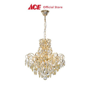 Ace - Eglare Blossom Lampu Gantung Hias 4l - Gold