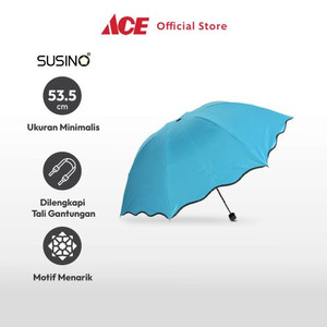 Ace Susino 53.5 cm Watermark Payung Lipat Random