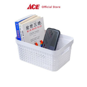 Ace - Ezy Storage Keranjang Penyimpanan 38.5x27x22.3 Cm - Putih