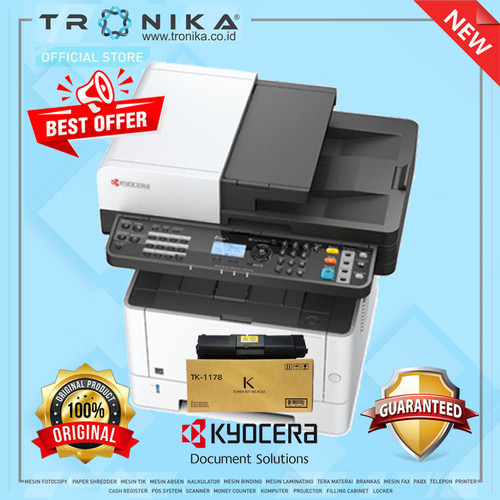 Paket Fotocopy Kyocera M2040dn + Toner Catridge TK 1178 Garansi Resmi