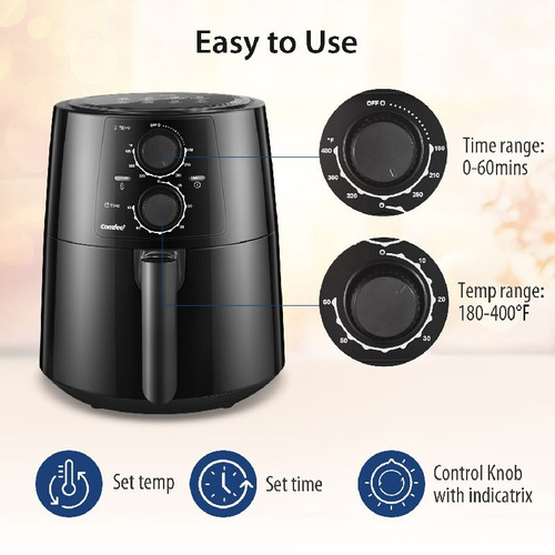 Midea MF-TN35B Air Fryer / Penggorengan Tanpa Minyak 4.7 Liter