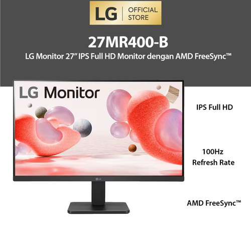 27” IPS Full HD Monitor dengan AMD FreeSync™ - 27” IPS Full HD display