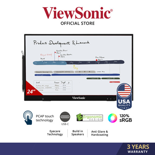 Pen Display Touch Monitor ViewSonic ID2456