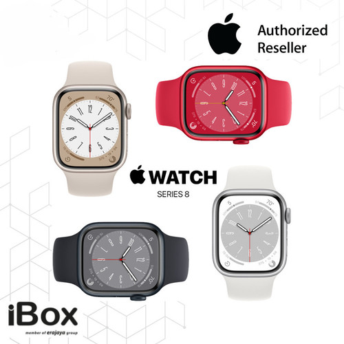 [RESMI IBOX] Apple Watch 8 GPS 41MM / 45MM sport band -