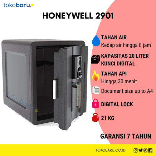 Brankas Honeywell 2901 anti air dan api Garansi 7 Tahun