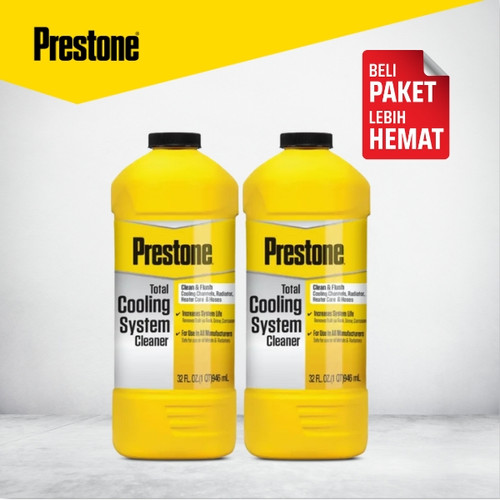 Prestone [BUNDL] Cooling System Flush Cleaner Pembersih Kuras Radiator