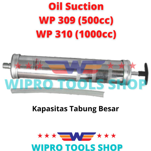 Pompa Sedot Isi Oli Tangan Hand Oil Suction Gun 500cc / 1000cc Wipro