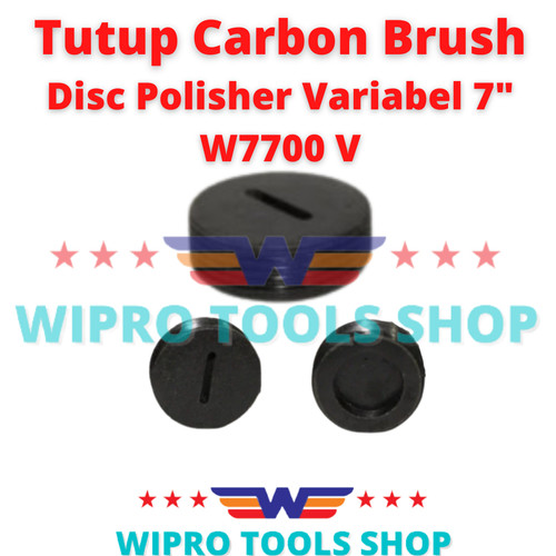 Tutup CB Carbon Brush Kolboster S.Part Mesin Polisher W7700 V Wipro