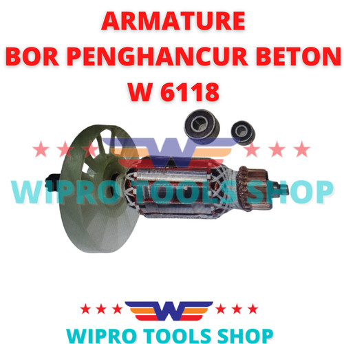 ANGKER ARMATURE Untuk Bor Penghancur Beton W6118 WIPRO