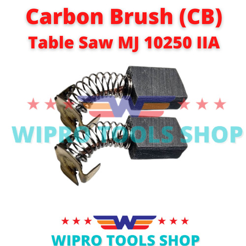 CB Carbon Brush Kolboster S.Part Untuk Table Saw MJ 10250 IIA WIPRO