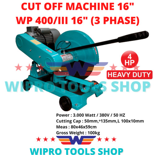 Mesin Potong / Cutting Wheel / Cut Off Machine 16" WP 400/III 16 WIPRO