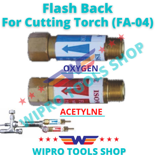 Flash Back Arrestor For Cutting Torch FA-04 OXYGEN atau ACETYLENE