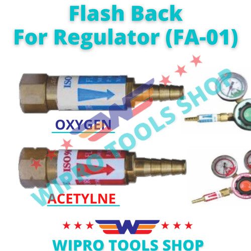 Flash Back Arrestor For REGULATOR FA-01 OXYGEN atau ACETYLENE