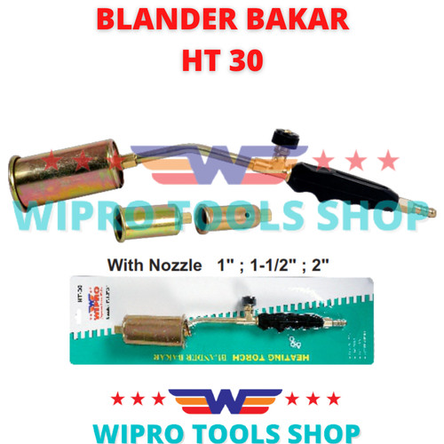 Heating Blow Torch Blander Pemanas Bakar HT 30 Wipro