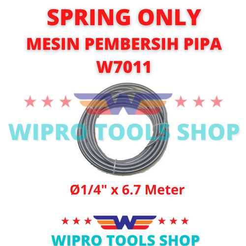 WIPRO SPRING / SPIRAL / KAWAT Alat Pembersih Pipa W7011