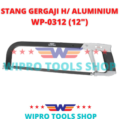 WIPRO Gagang / Stang Gergaji Besi / Tangan Handle ALUMINIUM 12" WP0312