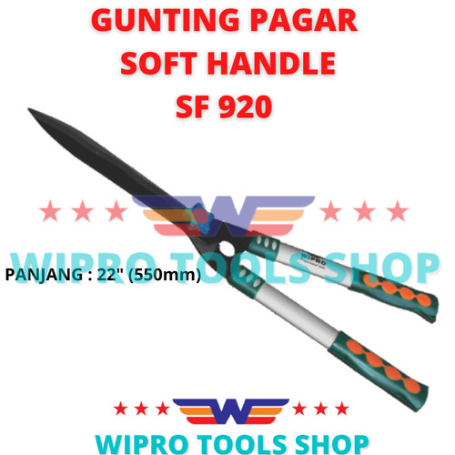 WIPRO Gunting Pagar / Taman / Rumput 2 Tangan 22" SF920