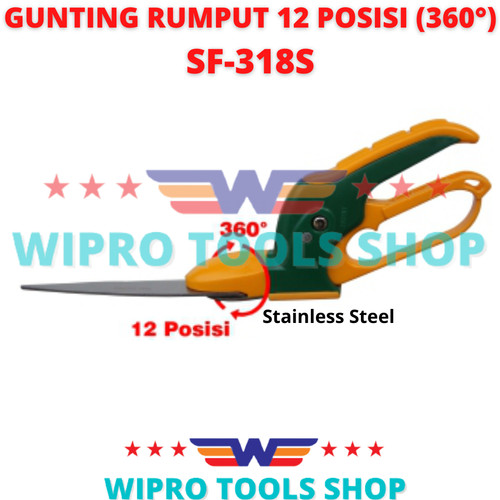 WIPRO Gunting Rumput 12 Posisi 360° SF-318S