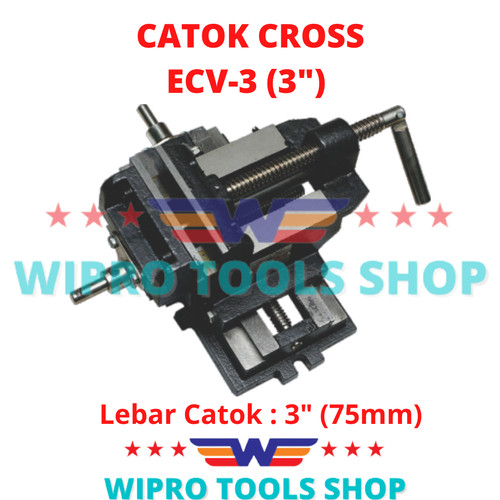 WIPRO Ragum / Catok Silang / Vice / Catok Cross 3" ECV-3