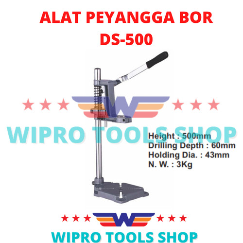 WIPRO Drill Stand / Dudukan / Pegangan / Alat Penyangga Bor DS-500