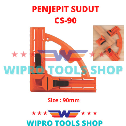 WIPRO Corner Clamp / Klamp Kayu / Catok Sudut / Penjepit Sudut CS-90